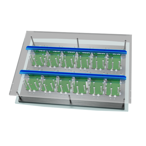 Einsatzplatten für Prüfadapter