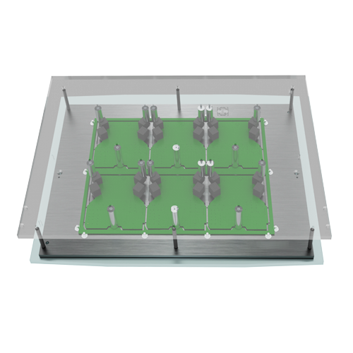 Einsatzplatten für Prüfadapter